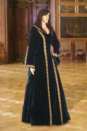Ladies Medieval Renaissance Costume Size 10 - 14 Image